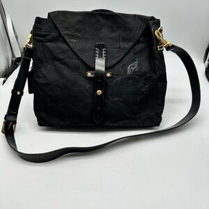 Australia Luxe Collective Black Tote bag / Messenger Bag Handbag Purse NWT